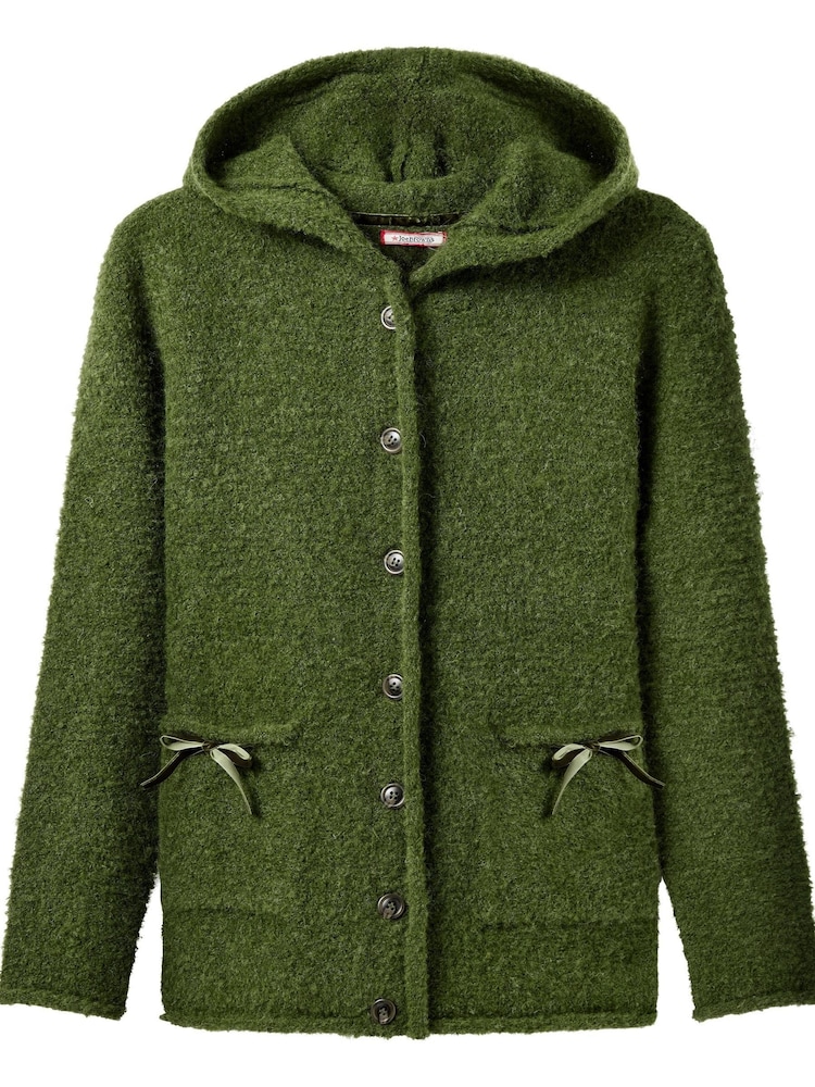 Joe Browns Green Hooded Pocket Cardigan - Image 5 of 5 Joe Browns Green Hooded Pocket Cardigan - Image 5 of 5