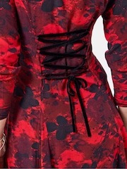 Joe Browns Red Lace Back Boho Maxi Dress - Image 2 of 5