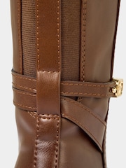 Joe Browns Brown Knee-High Riding Boots - Image 4 of 5