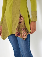 Joe Browns Green Asymmetric Hem Tunic - Image 4 of 5