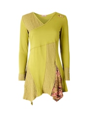 Joe Browns Green Asymmetric Hem Tunic - Image 5 of 5