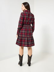Joe Browns Boho Check Mini Dress - Imagem 4 de 7