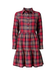Joe Browns Boho Check Mini Dress - Imagem 7 de 7