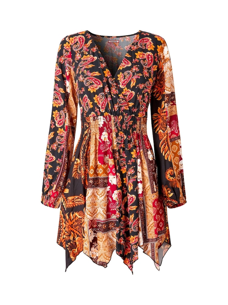 Joe Browns Orange Autumn Leaves Dress - Image 5 of 5 Joe Browns Orange Autumn Leaves Dress - Image 5 of 5