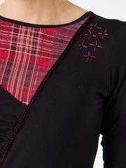 Joe Browns Black Check Tunic - Image 4 of 8