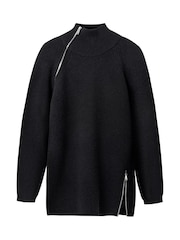 Joe Browns Longline Zip Detail Jumper - Imagem 6 de 6