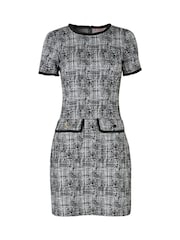 Joe Browns Black Classic Jersey Check Dress - Image 5 of 5