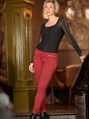 Joe Browns Black Lace Square Neck Top - Image 2 of 7