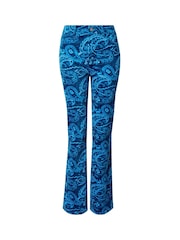 Joe Browns Blue Moleskin Flared Trousers - Image 6 of 6