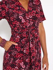 Joe Browns Dark Floral Zip-Up Jumpsuit - صورة 4 من 5