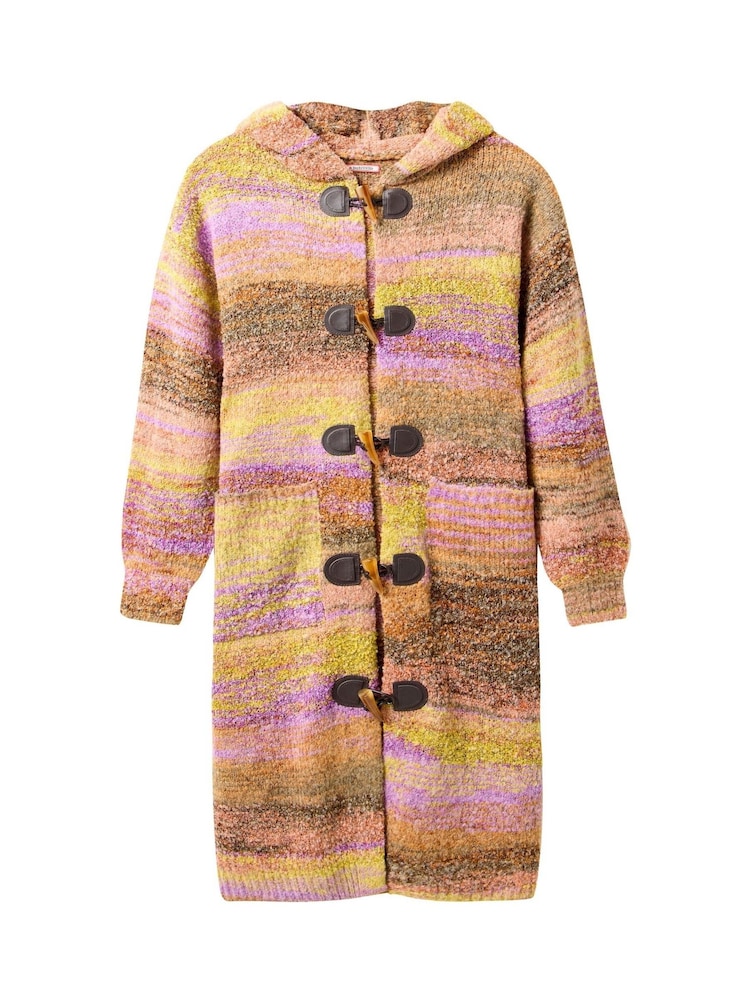 Joe Browns Brown Hooded Longline Cardigan - Image 5 of 5 Joe Browns Brown Hooded Longline Cardigan - Image 5 of 5