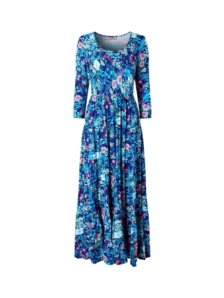 Joe Browns Blue Crinkle Cotton Maxi Dress - Image 5 of 5 Joe Browns Blue Crinkle Cotton Maxi Dress - Image 5 of 5