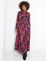 Joe Browns Floral Shirt Maxi Dress - Imagem 3 de 5