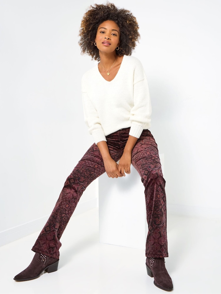 Joe Browns Brown Boho Moleskin Trousers - Image 2 of 6 Joe Browns Brown Boho Moleskin Trousers - Image 2 of 6