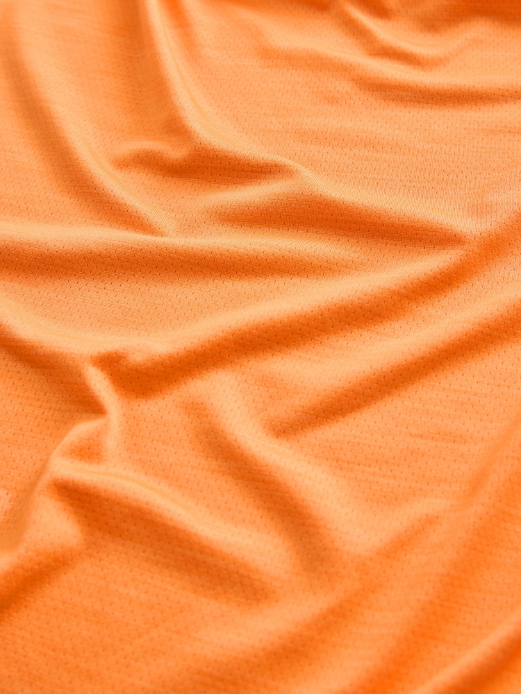 Orange Active Golf Mesh Training Polo Shirt - Image 3 of 3