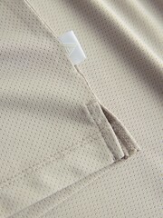 Neutral/Stein - Aktives Golf-Mesh-Trainings-Polo-Shirt - Bild 7 von 8