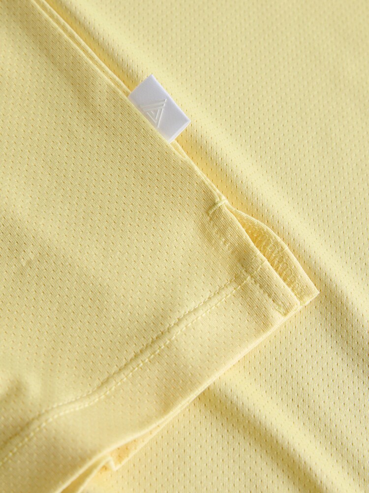 Gelb - Aktives Golf-Mesh-Trainings-Polo-Shirt - Bild 7 von 7