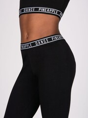 Pineapple Black Tape Waist Leggings - Image 3 of 5