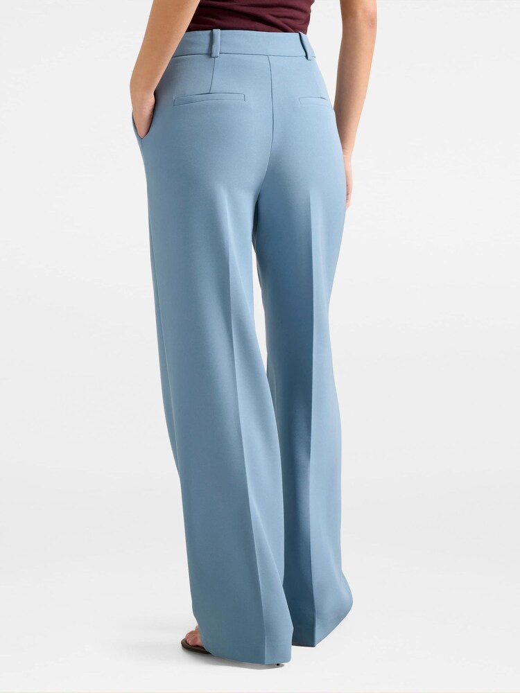 Forever New Blue Ariel Straight Leg Trousers - Image 2 of 5