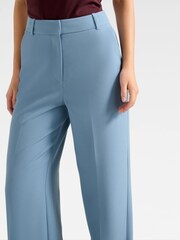 Forever New Blue Ariel Straight Leg Trousers - Image 3 of 5