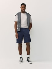 Ink Blue Stretch Cargo Shorts - Image 3 of 9
