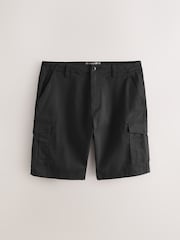 Black/Mushroom 2 Pack Stretch Cargo Shorts - Image 8 of 13
