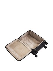 Antler Soft Stripe Black Luggage - Image 3 of 5