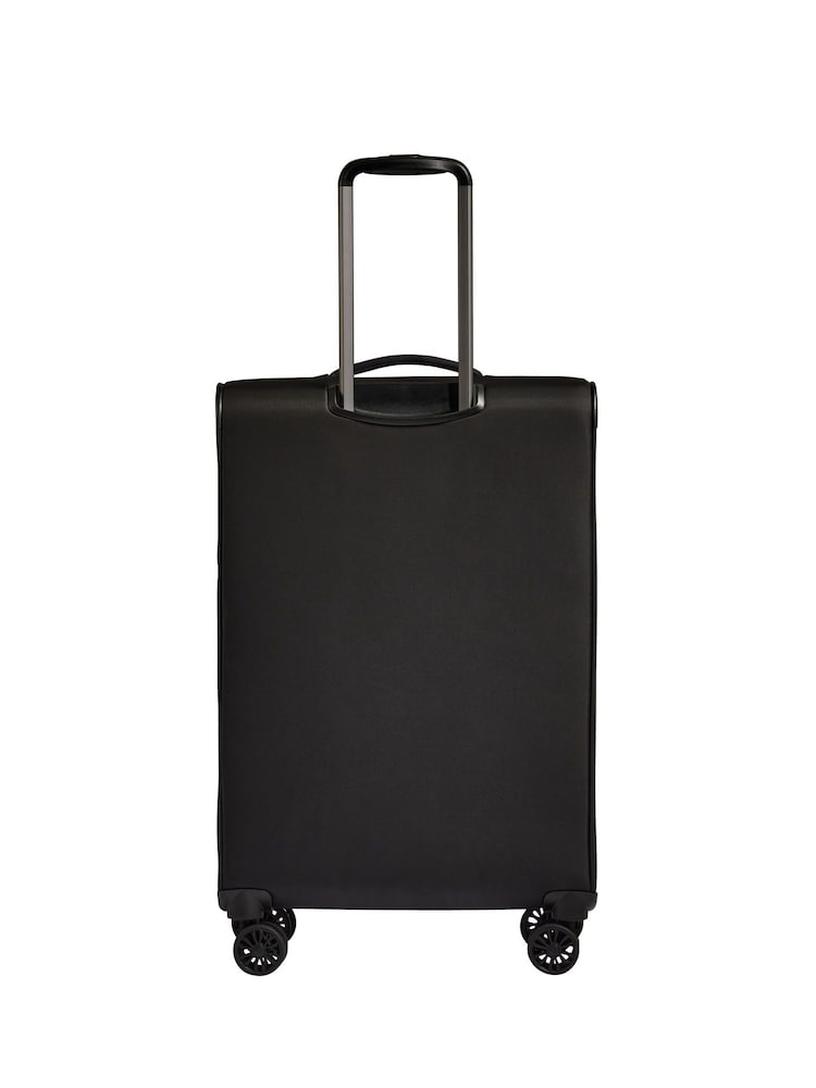 Antler Soft Stripe Black Luggage - Image 5 of 5