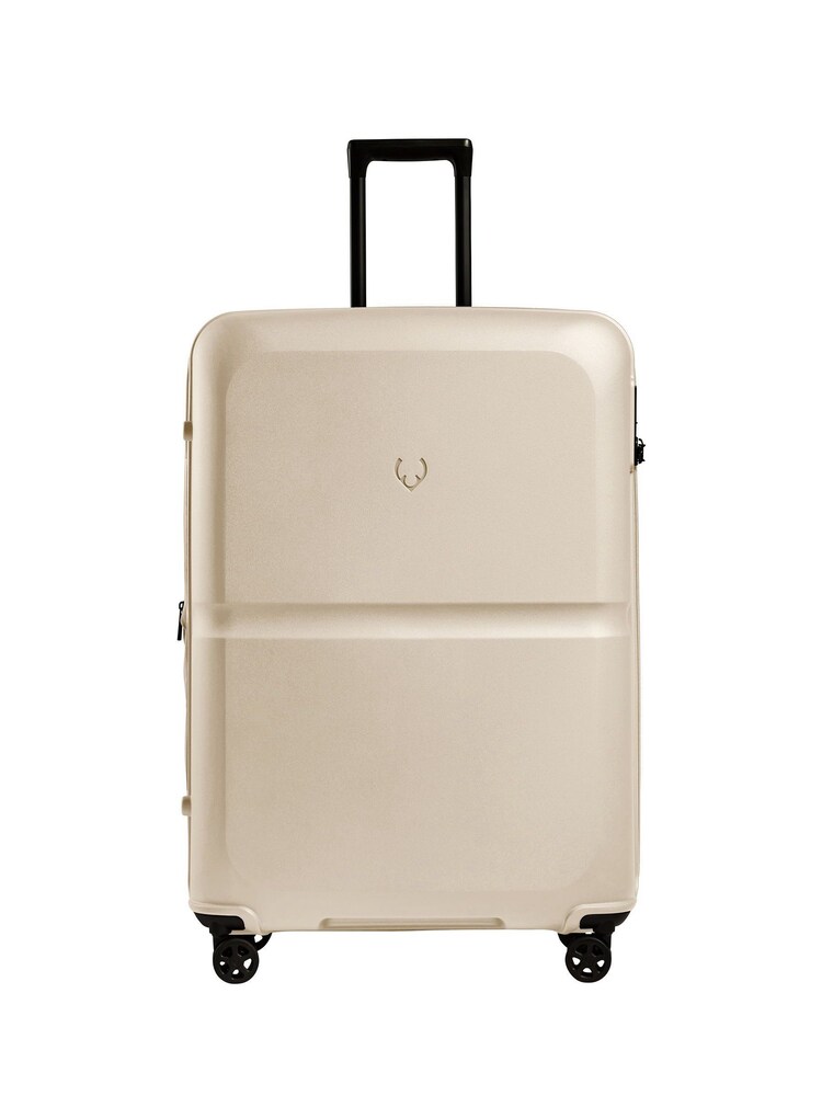 Antler Cream Single Stripe EXP HC SPIN Luggage - Image 1 of 5 Antler Cream Single Stripe EXP HC SPIN Luggage - Image 1 of 5