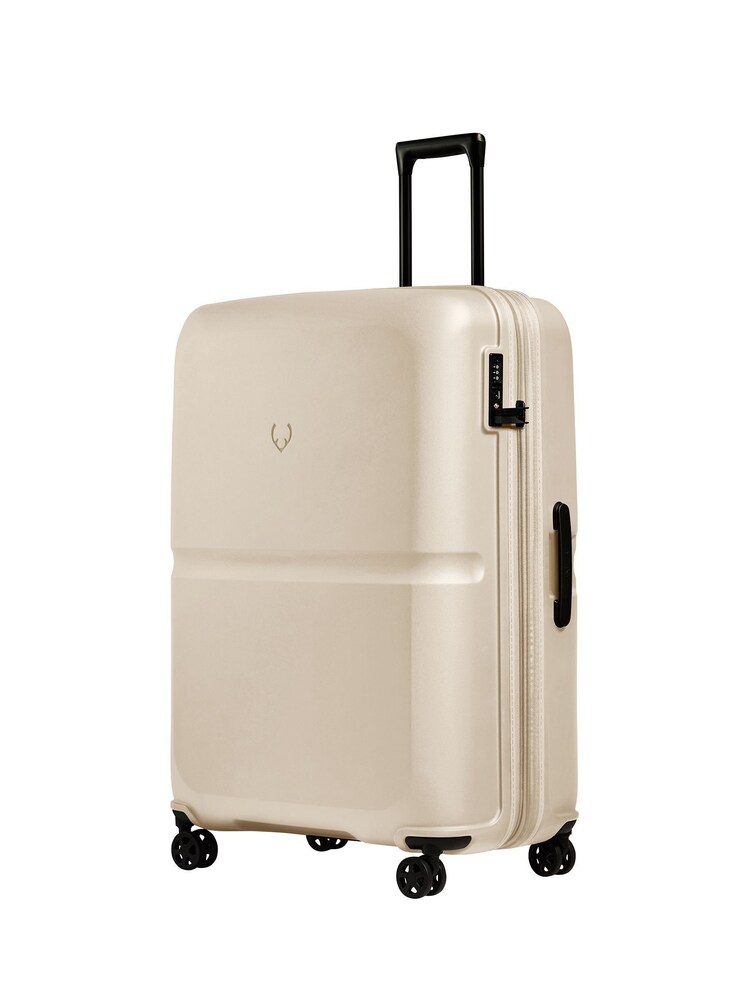 Antler Cream Single Stripe EXP HC SPIN Luggage - Image 2 of 5 Antler Cream Single Stripe EXP HC SPIN Luggage - Image 2 of 5