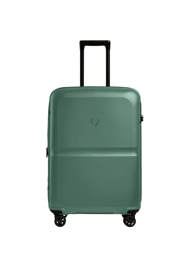 Antler Single Green Stripe Spin Luggage - Image 1 of 5 Antler Single Green Stripe Spin Luggage - Image 1 of 5