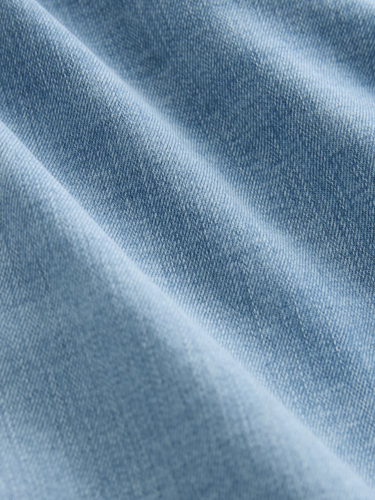 Light Blue Slim Fit Motion Flex Denim Shorts - Image 11 of 11 Light Blue Slim Fit Motion Flex Denim Shorts - Image 11 of 11