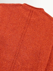 Folk Red Slouch Crew Neck Jumper - Image 11 of 11