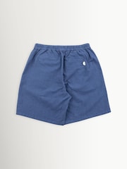 Folk Blue Woad Relaxed Assembly Shorts - Image 2 of 5