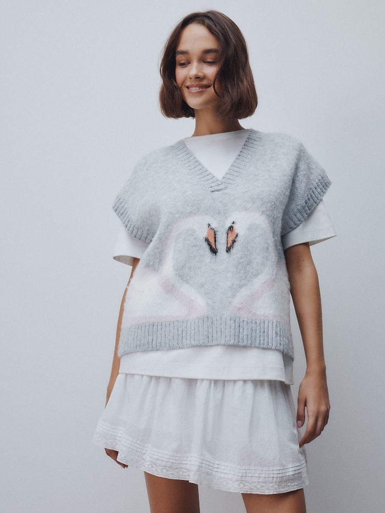 Grey Swan Scene - Bluză din tricot - Imaginea 1 din 8 Grey Swan Scene - Bluză din tricot - Imaginea 1 din 8