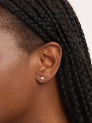 Simply Silver Silver Tone Mini Polished Star Stud Earrings - Image 3 of 3