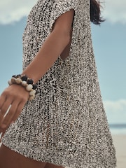 Neutral Crochet Cover Up - Image 5 of 8