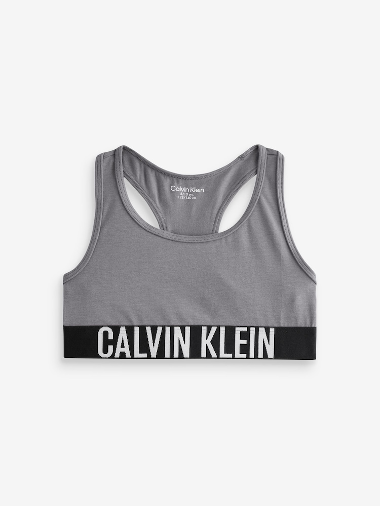 Calvin Klein Pink 3 Pack Girls Bralettes with Intense Power - Image 4 of 4 Calvin Klein Pink 3 Pack Girls Bralettes with Intense Power - Image 4 of 4