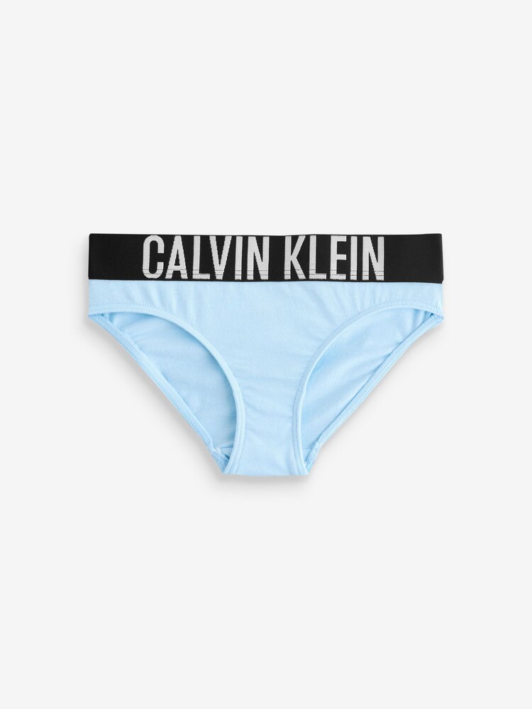 Calvin Klein Pink 3 Pack Girls Bikini Briefs with Intense Power - Image 4 of 4