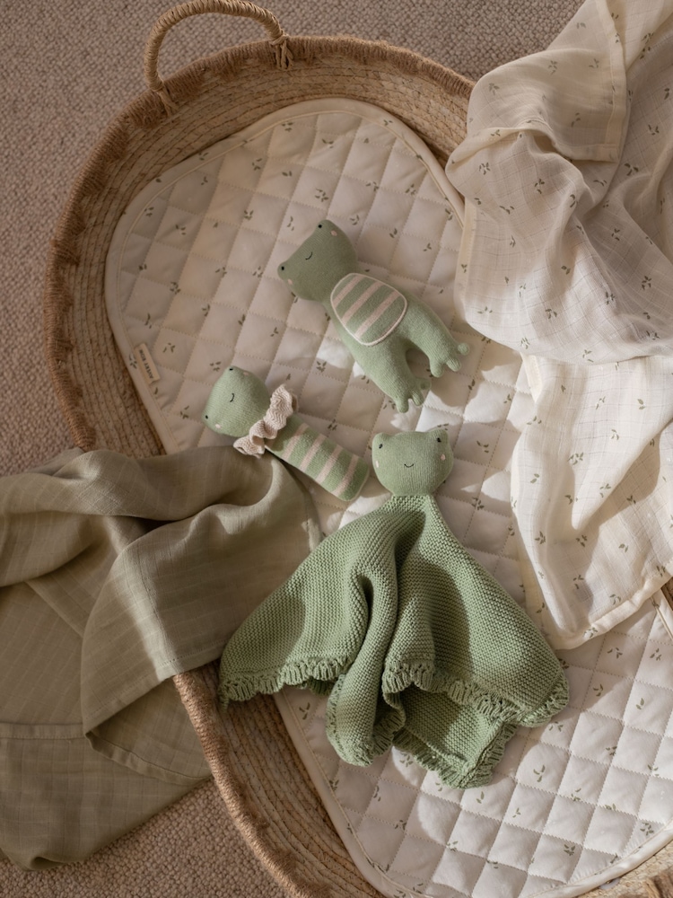 Avery Row Frog Cuddle Cloth - Image 2 of 4