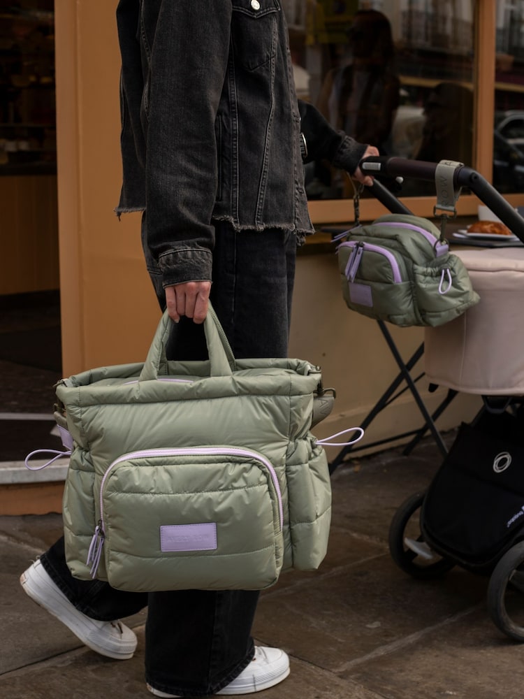 Avery Row Olive Green Changing Tote Bag - Image 2 of 6