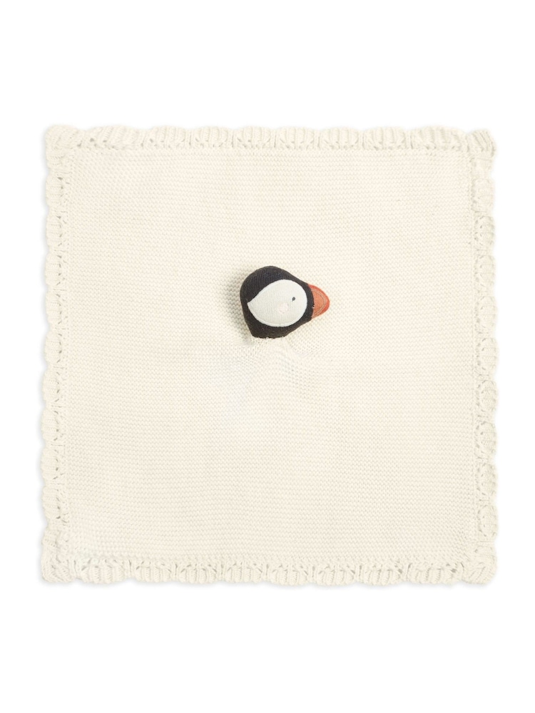 Avery Row Puffin Cuddle Cloth - Image 4 of 4 Avery Row Puffin Cuddle Cloth - Image 4 of 4
