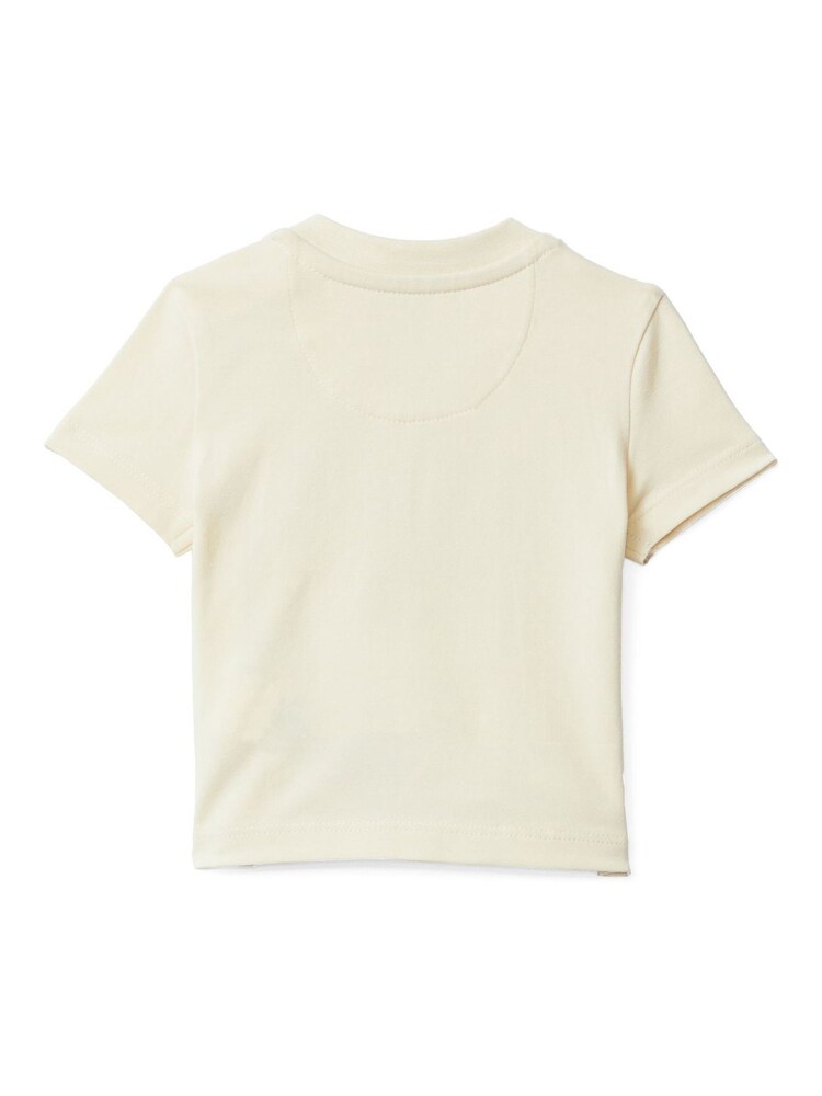Calvin Klein Ash Grey Newborn Logo T-Shirt - Image 2 of 2 Calvin Klein Ash Grey Newborn Logo T-Shirt - Image 2 of 2
