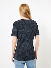 Joe Browns Black Mystical Boho Graphic T-Shirt - Image 4 of 5