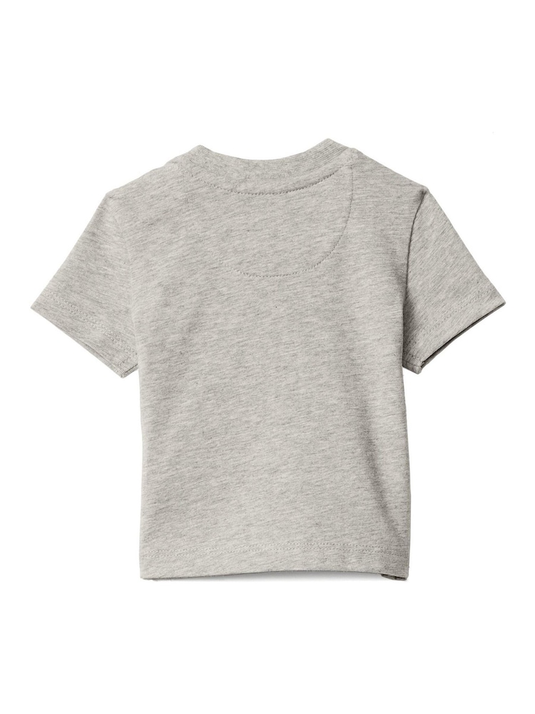 Calvin Klein Grey Newborn Logo T-Shirt - Image 2 of 2