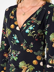 Joe Browns Black Mushroom Print Top - Image 2 of 5