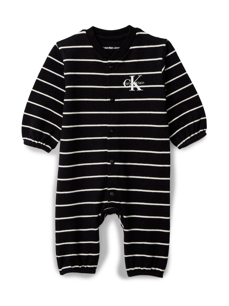 Calvin Klein Long Sleeve Monogram Bodysuit - صورة 1 من 2