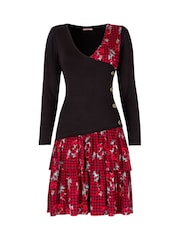 Joe Browns Black Versatile Black Jersey Dress - Image 3 of 3