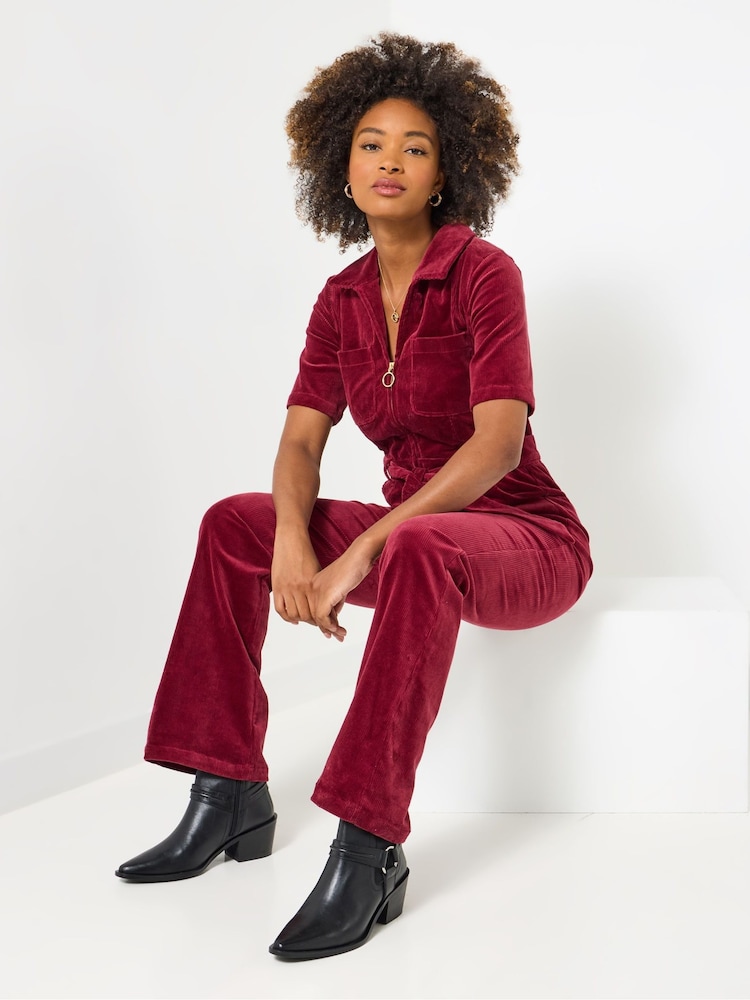 Joe Browns Belted Bootcut Cord Jumpsuit - صورة 1 من 6