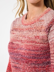 Joe Browns Orange Relaxed Crew Neck Jumper - Image 2 of 5